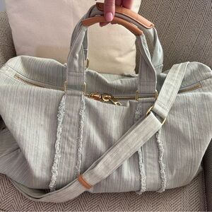 Stoney Clover Lane Lauren Bushnell Denim Duffle Bag - The Bachelor